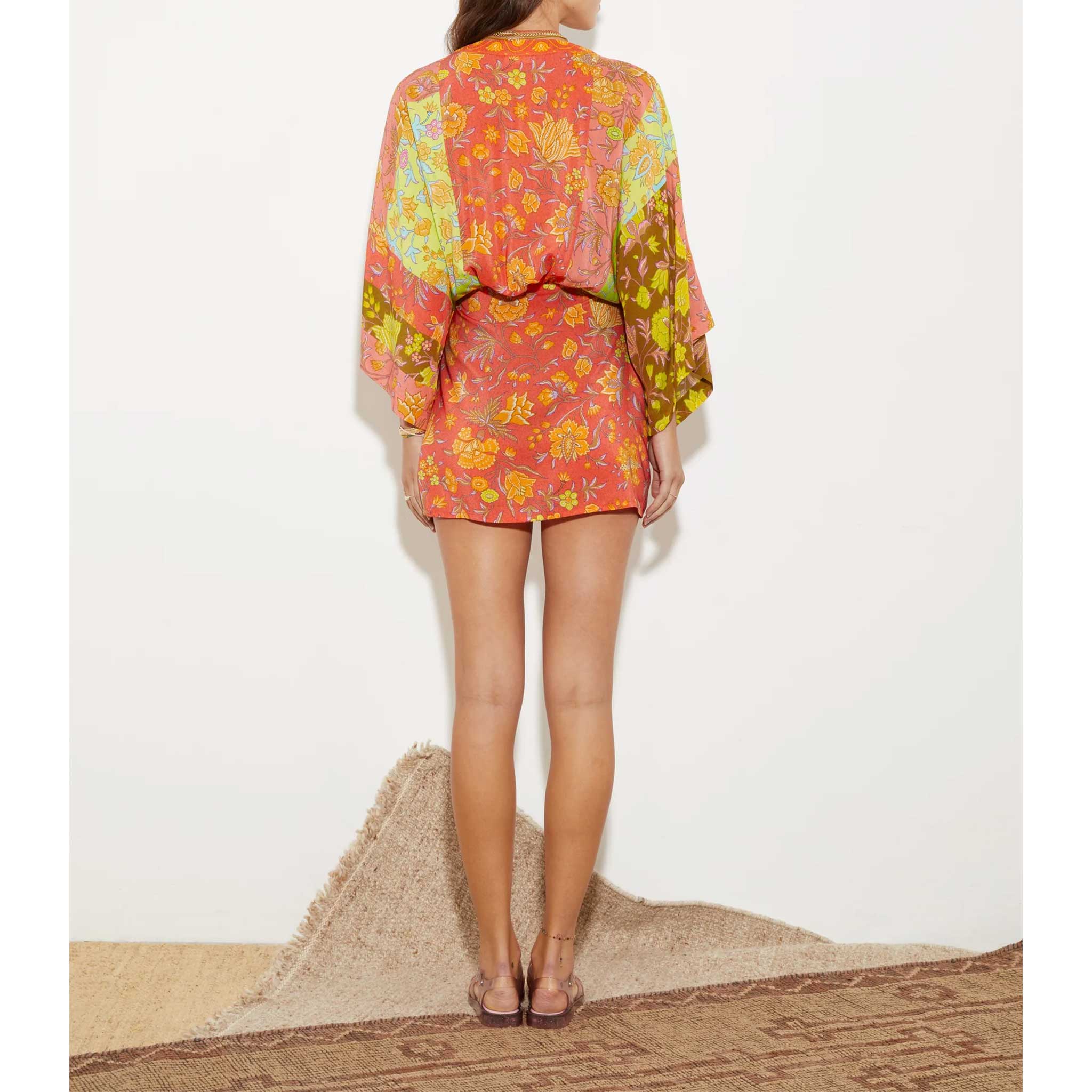 Alvita Silk Robe Dress