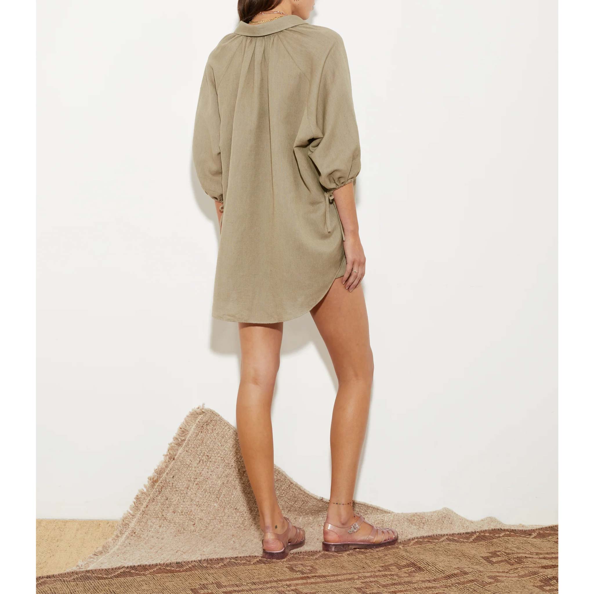 La Ponche Shirt in Olive