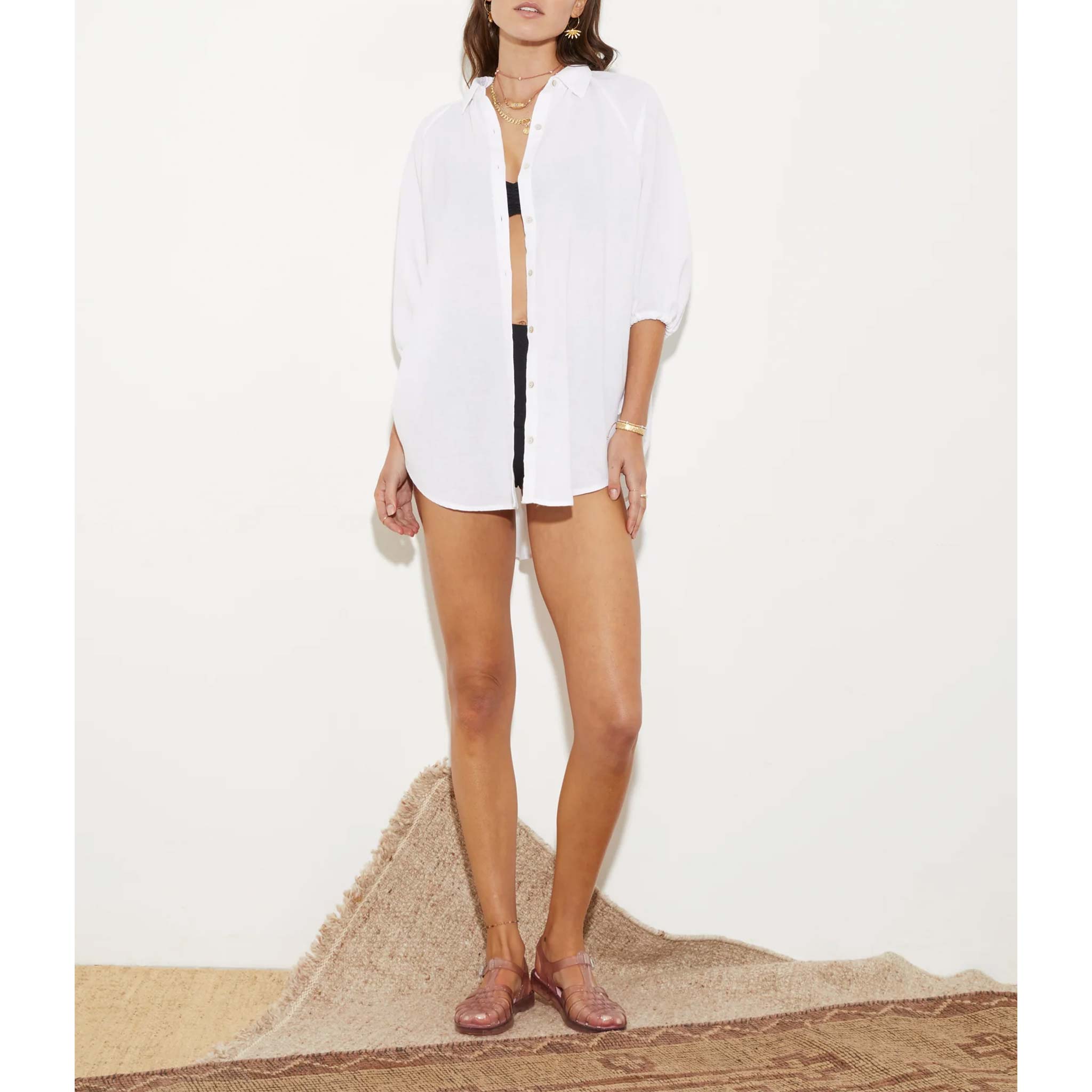 La Ponche Shirt in White