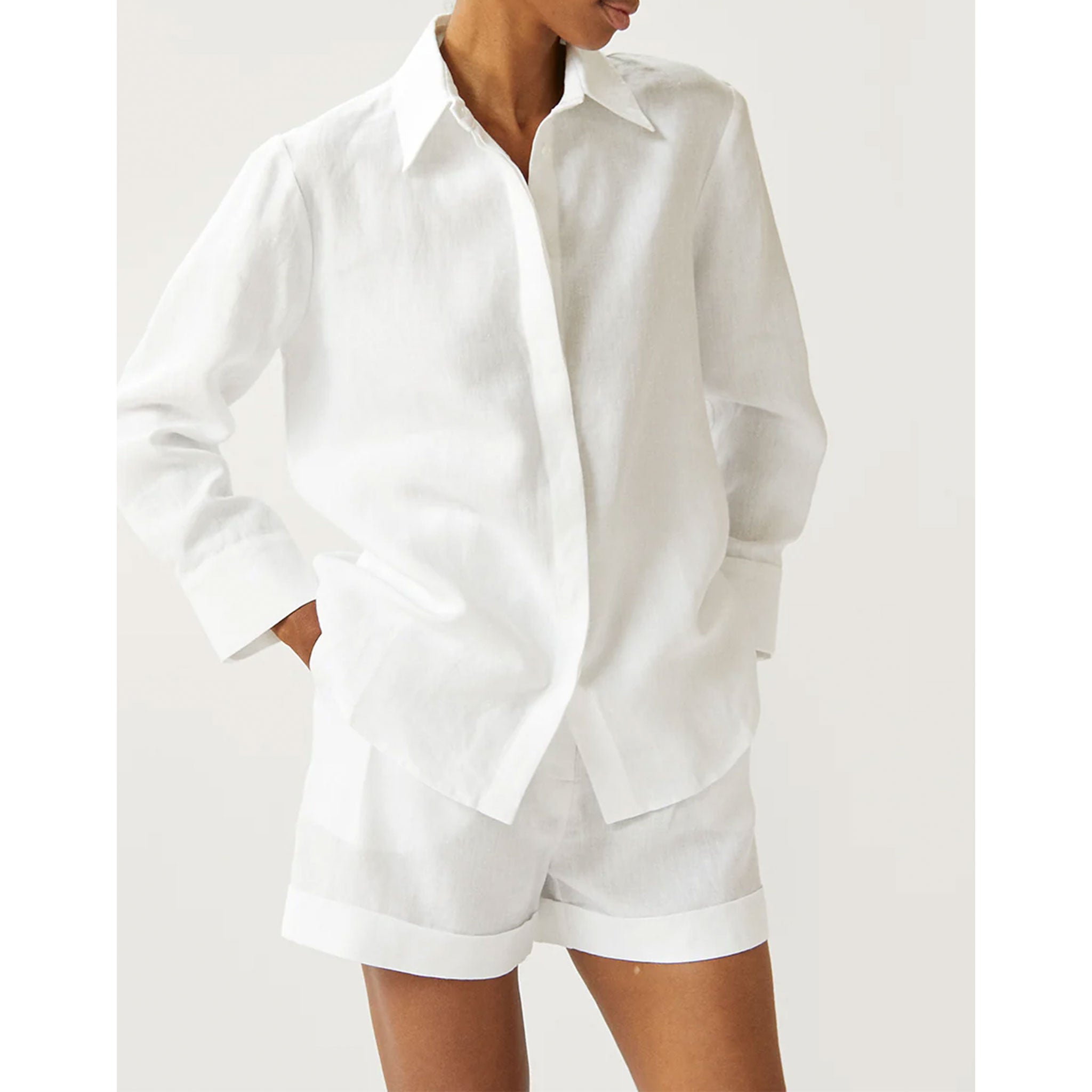 Laia Shirt in Optic White