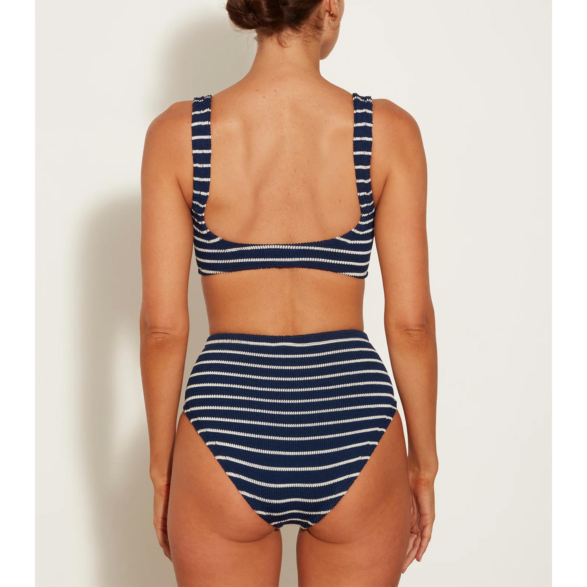 Nadine Bikini in Navy/White Stripe