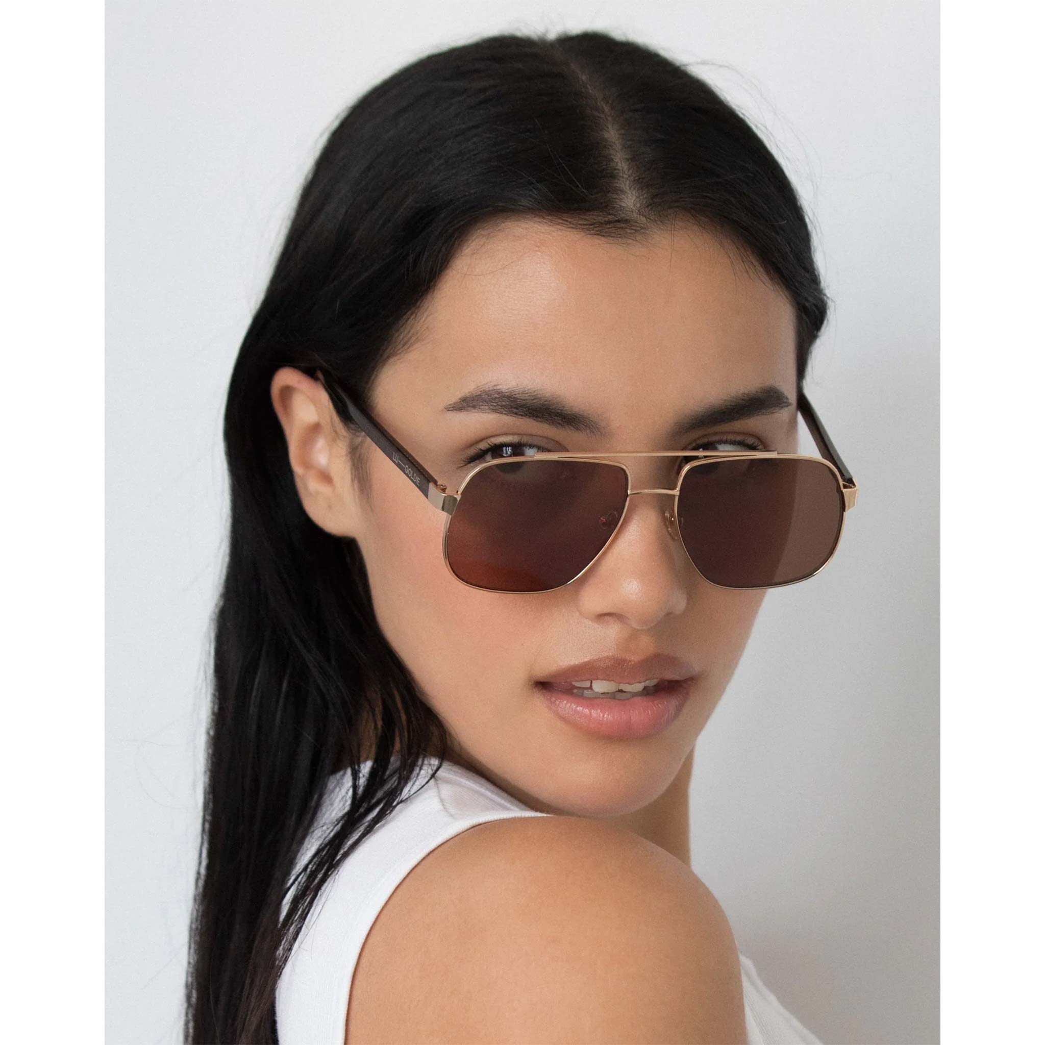 Amelia Sunglasses in Black Coffee