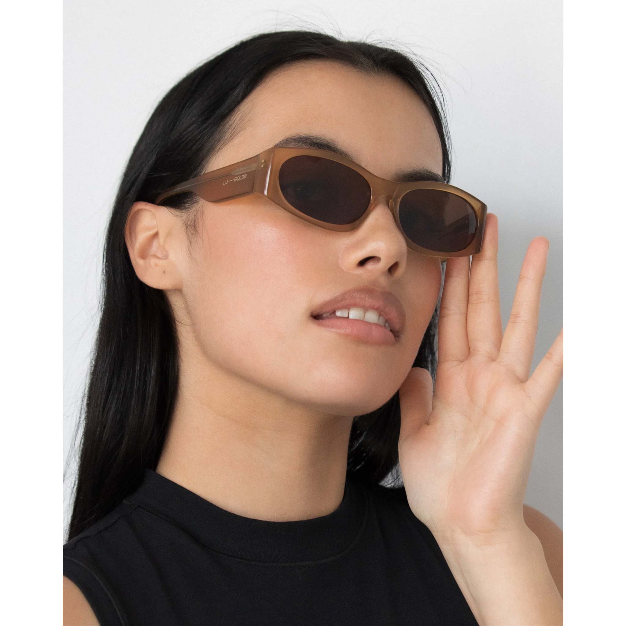 Romy Sunglasses in Cola