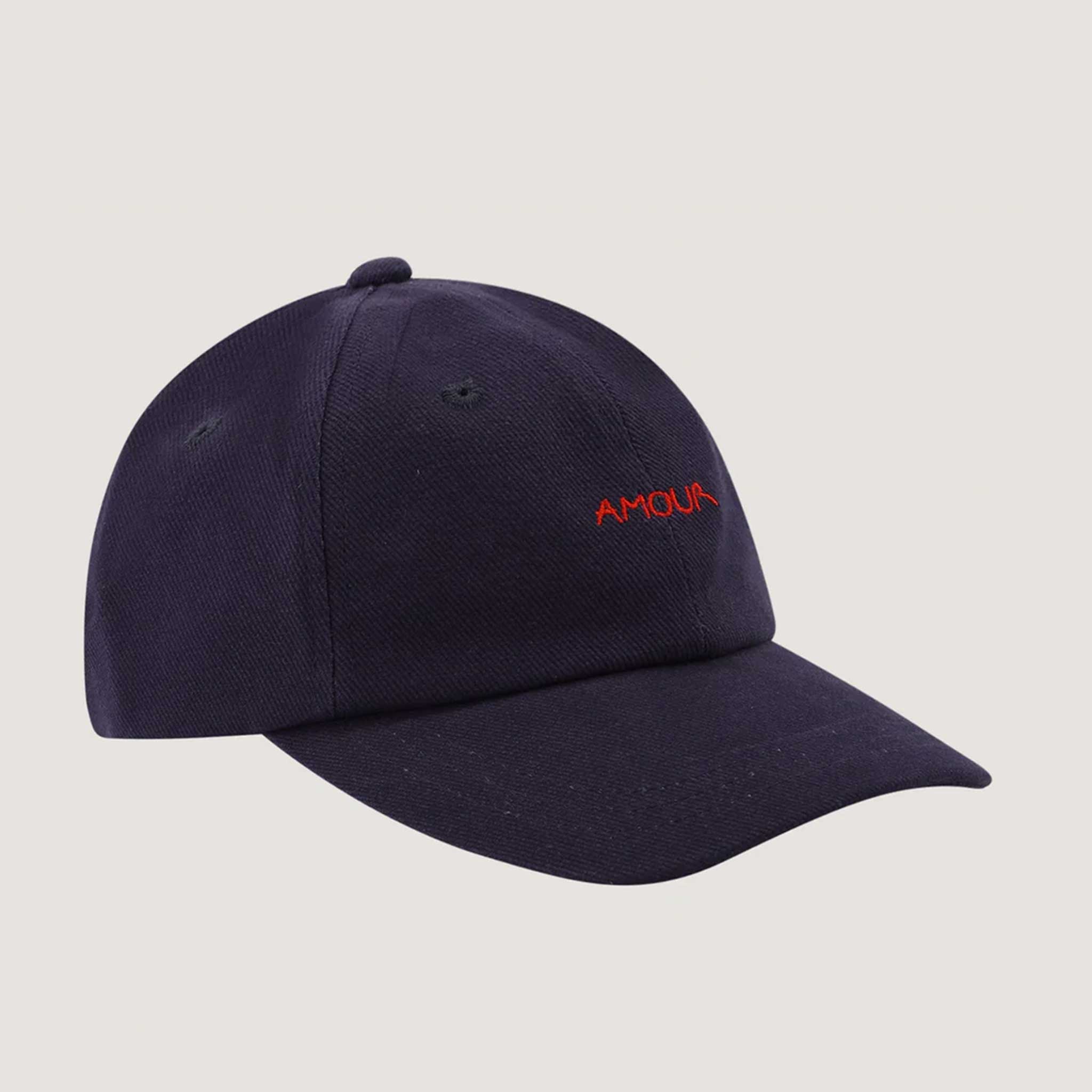 La Beaumont Baseball Cap in Carbon Blue