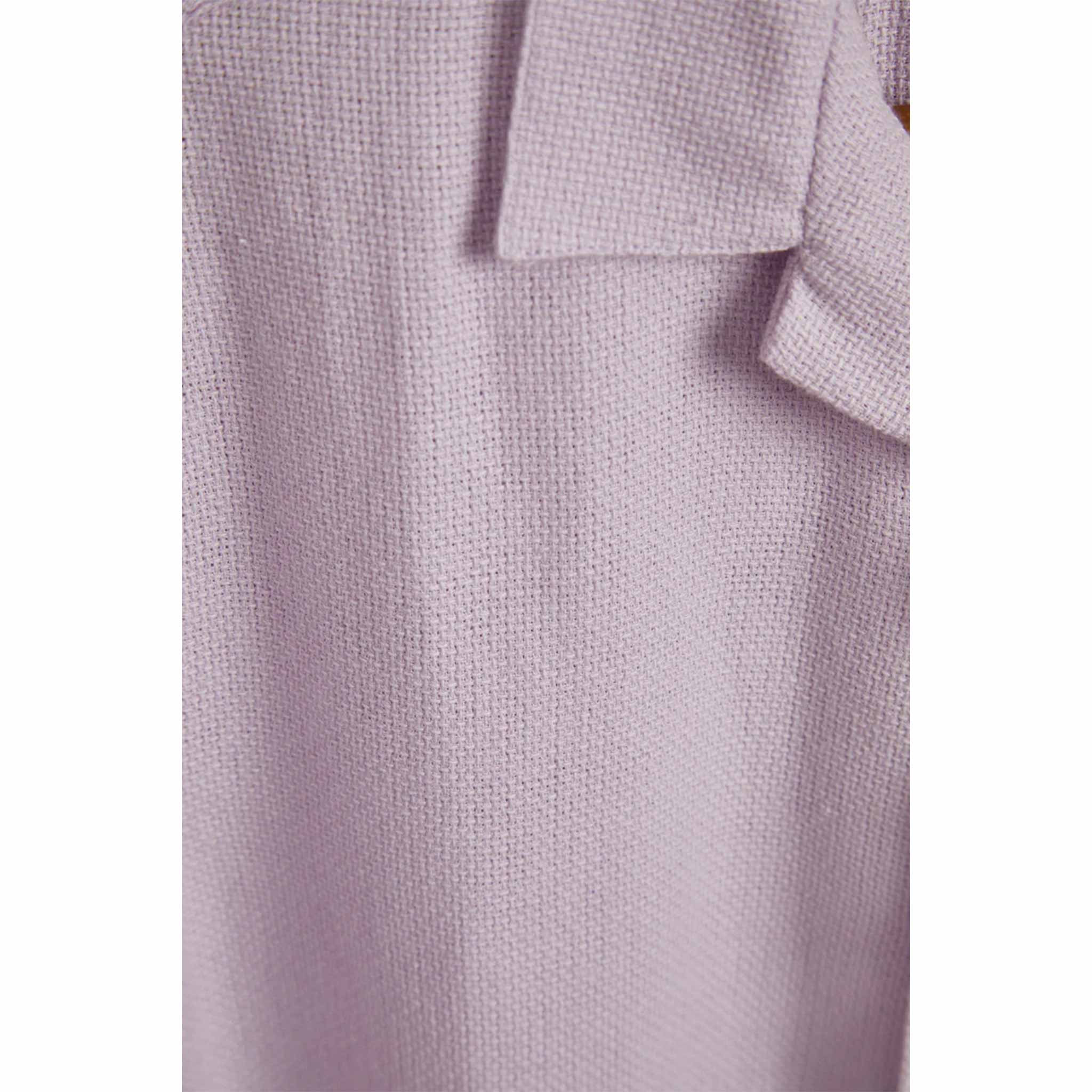 Pique Shirt in Lavender