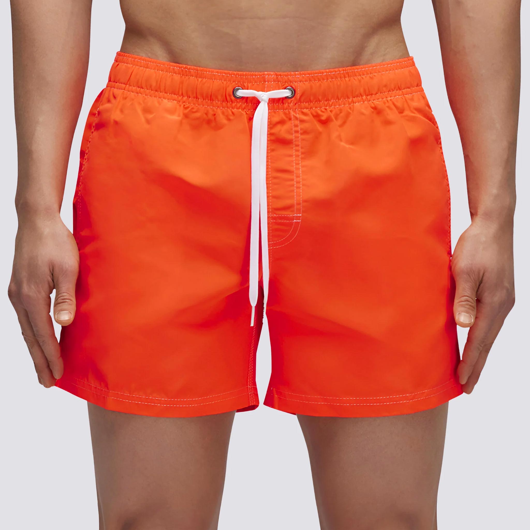 Swim Shorts in Fluo Orange