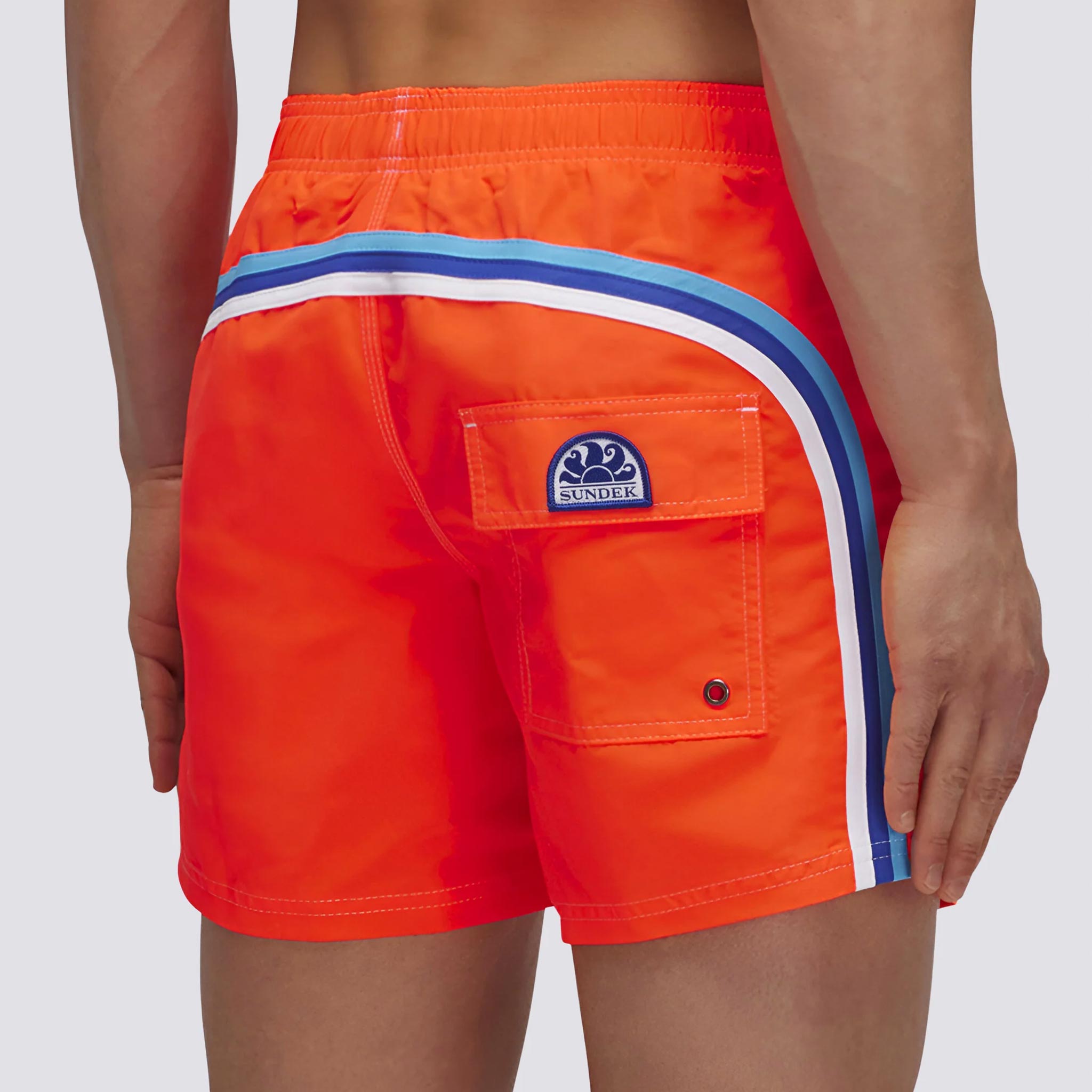 Swim Shorts in Fluo Orange